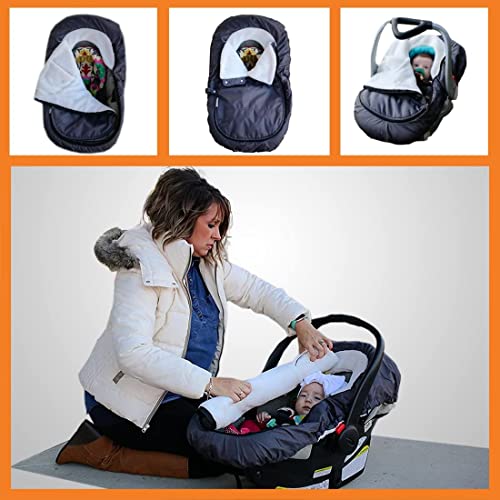 Capa do assento do carro para bebês infantis - Esgra à prova de intempéries uma capa de carrinho de força para o