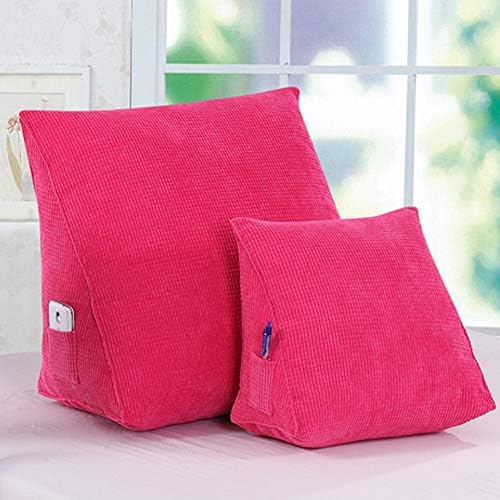 Topy grande travesseiro de leitura triangular de travesseiro, cabeceira de cabeceira de suporte de posicionamento