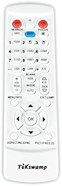 Controle remoto do projetor de vídeo tekswamp para a Sony VPL-DX102
