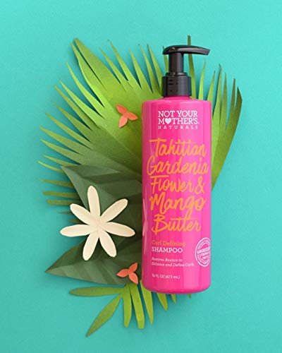 Não são naturais de sua mãe Taitian Gardenia Flower & Mango Butter Curl Shampoo 16 FL OZ