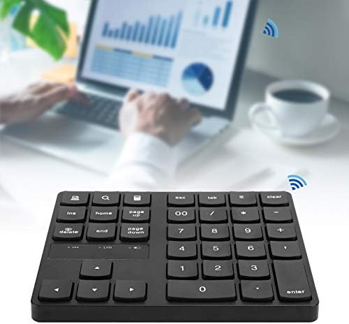 Mini -teclado numérico, contabilidade financeira Numpad portátil para desktop de laptop, computador,