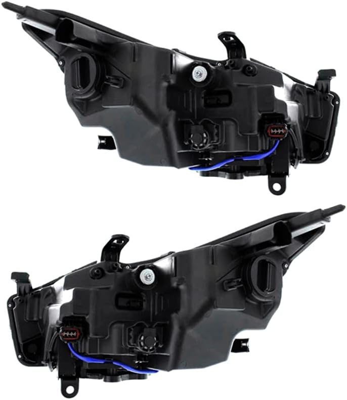 Novo par de faróis de LED rarefelétricos compatíveis com sedan Sport Hybrid Sport Infiniti Q50 2014-2015 pelo