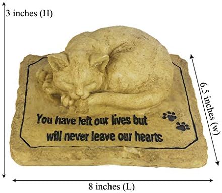 SOMISS PLAVOS MEMORIAIS CAT MEMORIAIS marcadores graves - pedras memoriais de animais de estimação para gatos