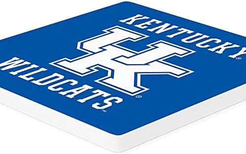 Logotipo da Universidade de Kentucky Wildcats 4 x 4 Coasteres de cerâmica absorventes de 4