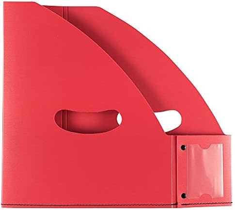 Jam Paper Plastic Magtice Argh Solder - 4 x 10 1/2 x 12 - vermelho - vendido individualmente