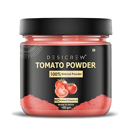 BlueQueen puro e natural pó de tomate para iluminar a tez, anti -envelhecimento, reduzir a acne e mancha