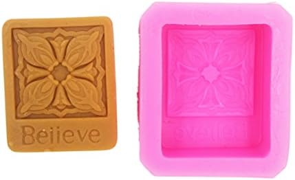 Longzang S481 Craft Believe Flower Silicone Soap Mold