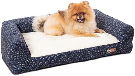 K&H Pet Products Air Sofá Cama inflável de cães, cama de pet -pet leve, cama interna/externa para idosos,