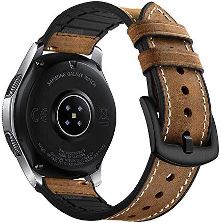 Yooside para Samsung Galaxy Watch Bands, Ticwatch Pro Band, 22mm RELEMENTO RÁPIDO DE CALUMA HYBRID HYBRID