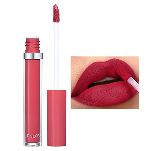 Dbylxmn 12 color Lip Gloss non stick xícara não desbota Velvet Lipstick Lip Lipstick Lipstick macio
