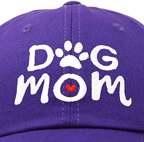 Dalix Dog Mom Baseball Bap Hats Feminino Chapéu de Pai