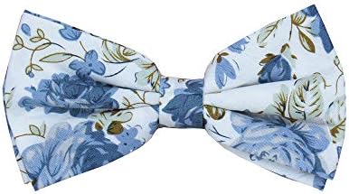 Jeslang Men's Cotton Bowties Impresso Floral Neck Bow Bow
