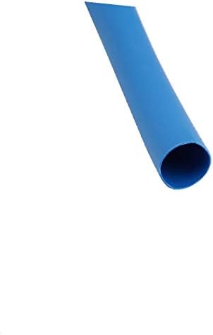 X-Dree 15m Comprimento interno DIA DIA 6,0 mm Poliolefina Calor encolhida com mangas de tubo azul