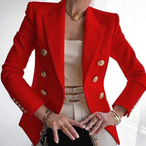Terno feminino Casaco Elegante Trabalho de Negócios Casual Blazer Jacket