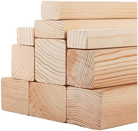 Lvldawa 3x3cm/3x4cm 的 barra quadrada de madeira, tiras de madeira de gente cortada, bedelas de madeira quadrada