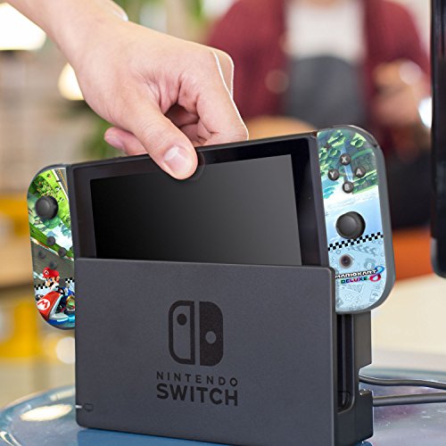 Controller Gear Nintendo Switch Skin e Screen Protector Conjunto oficialmente licenciado pela