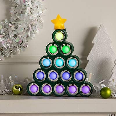 Árvore de Natal LED e musical iluminada, movimento ativado - decoração de casa de Natal interna e externa