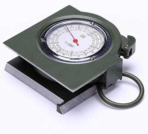 Moumi Portable Compass, Ferramentas de bússola de navegação ao ar livre com caixa de armazenamento,