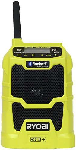 Ryobi ZRP742 18V One+ Compact Radio com Bluetooth
