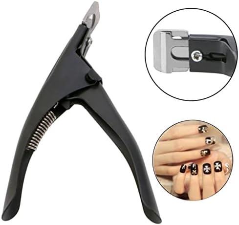 TJLSS acrílico falsa unhas falsas dicas de manicure cortter clipper ferramenta aço inoxidável