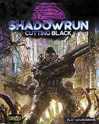 Shadowrun cortando preto