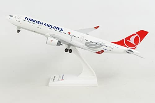 Daron Skymarks Turkish A330-200 com kit de modelo de engrenagem