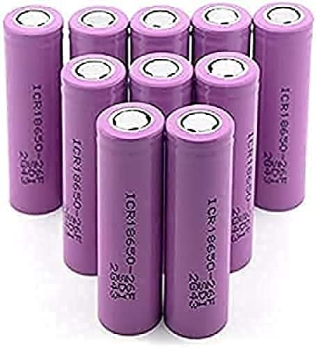 ACsons AA BatteriesBatteryChargeGerectionBatteryicr18650-26f3.7v2600Mahflattopli-ionbatterias, recarregáveis