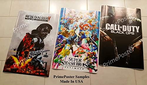 PrimePoster - Metal Gear Poster Solid Poster Finish feito nos EUA - YMGS111)