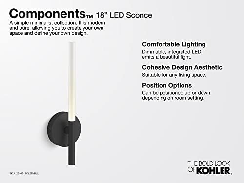 Componentes Kohler LED SCONE, 1 Luz, Moderne Brass, 23463-Scled-2Gl