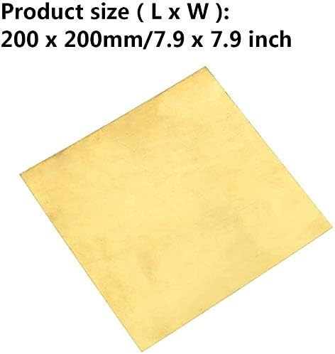 Placa de folha de metal de metal de chapas de cobre Yiwango Metal é ideal para fabricação de jóias ou