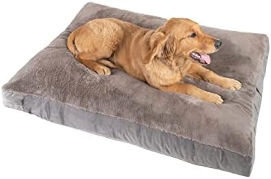 Sherry Kline retângulo dupla face e cama de veludo reversível para cães pequenos e gatos e cães médios