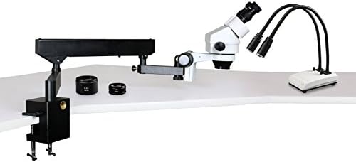 Vision Scientific VS-7Ez-IHL20 Microscópio estéreo de zoom binocular, 10x WF Eyepiece, 0,7x-4,5x Zoom,
