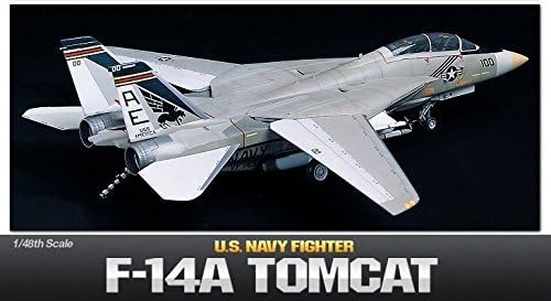 1/48 Academia 12253 U.S.Navy Fighter F-14A Tomcat Jet Toy Toy Modelo de Modelo de Modelo /Item G4W8B-48Q61868