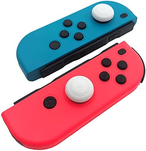 Uushop 4 cores Silicone Thumb Stick Caps Grip gamepad Analog Joystick para Nintendo Switch NS Lite Controller