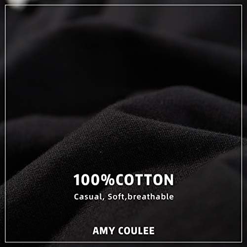 Amy Coulee Men Shorts Casual 8 Cotton Athletic Workout Lounge Swort com bolsos