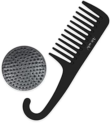 Esfoliador do couro cabeludo de shampoo kitsch com macio | Cerdas flexíveis e fáceis de pendurar | Conscientemente