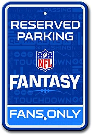 NFL Fantasy Football Parking Sign, 12 x 18