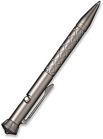 Civivi Titanium Bolt Action Pen Multi Função Pen de escrita lisa com ferramenta de disjuntor