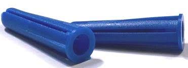10 - 12 x 1 Long Bantam Plug -Conical Plástico âncoras/nylon/azul/para uso com 10 - 12 parafusos/comprimento: