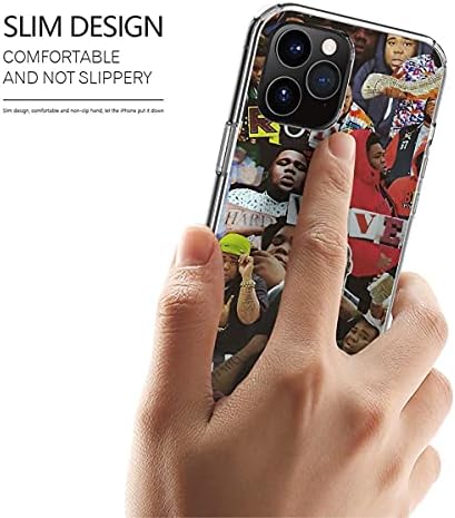 Capa de telefone compatível com iPhone Rod 7 Wave Pro Max Collage Plus 6 8 X XS XR 11 12 SE 2020 Mini, Borracha,