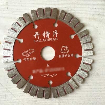 Xucus 5pcs/lote serra lâminas para a máquina de corte de ranhura de parede de 125 mm de diâmetro -