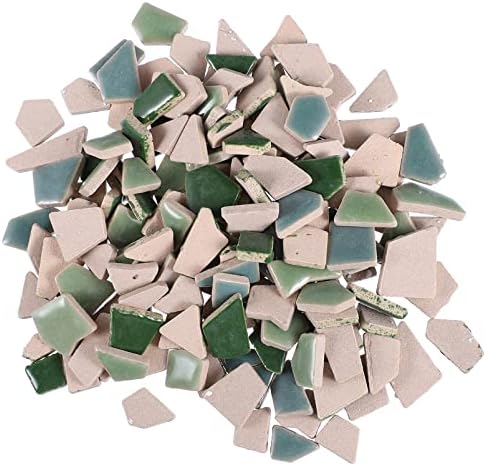 Pedras irregulares de mosaico irregular de 200g