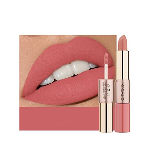 Lips Matte Glaze Cosmestis para Mulheres Meninas Lipstick Lip Gloss Lip Gloss Longo há muito tempo