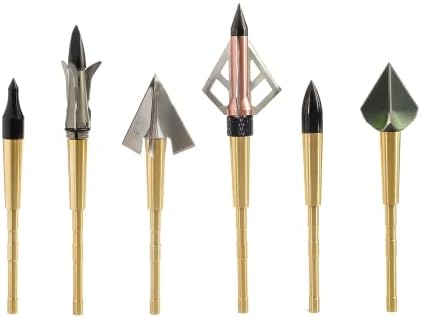 Ballista Fractura Hunting Arrows para adaptadores de inserção com arco e arco e arco de flecha compostos e