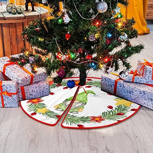 Santa Gnome Feliz Christmas Árvore Saias de Gnomo Elfo Escandinavo Mate de Natal Mate personalizado