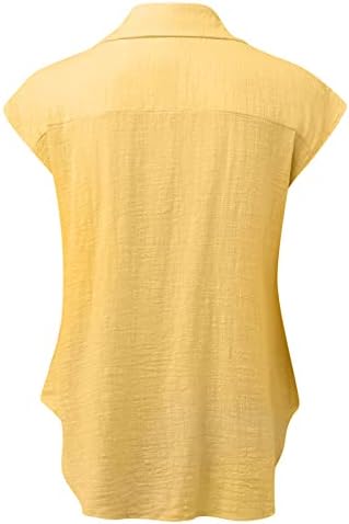 Girls 2023 Roupas Trendy Sleeve Linen Lounge Lounge de algodão solto Blusa Fit Tshirt Summer outono para Lady