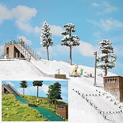 Busch 1180 Ski Jumping Hill Ho Scale Scale Kit