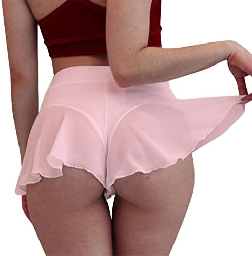 Sexy mini shorts de dança de cintura alta feminino com calças de dança de pólo de pózas de calça quente shorts