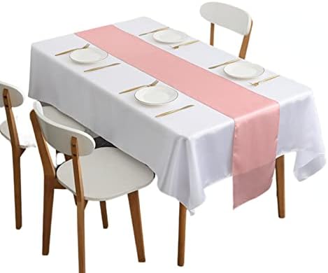 Vbatty Setin Table Bandeira de coloração sólida Decoração de toalha de mesa Hotel Hedding Polyester