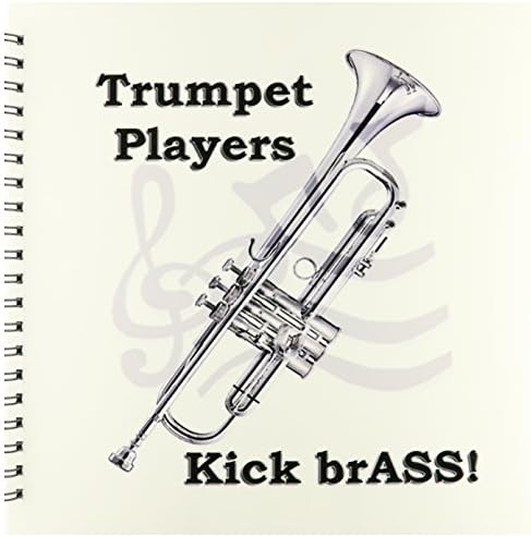 3drose db_1024_2 trompete jogadores chutam o livro de memória de latão, 12 por 12 polegadas